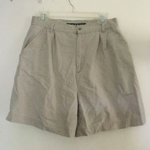 Khaki Shorts 100% Cotton "Ms. Cyber" 6" Inseam